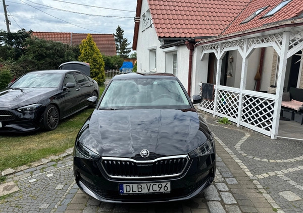 Skoda Scala cena 83500 przebieg: 16800, rok produkcji 2022 z Góra małe 172